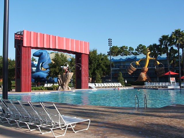Fantasia Pool at All Star Movies Disney Resort
