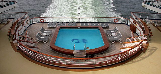 Aft Pool on the Golden Princess, Princess Cruise Lines