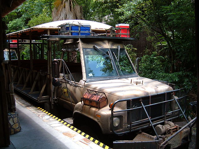 Ride Vehicle for Kilimanjaro Safaris at Animal Kingdom. 