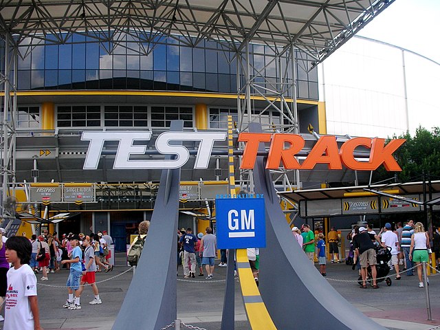 Test Track is one of the best thrill rides at EPCOT for adults