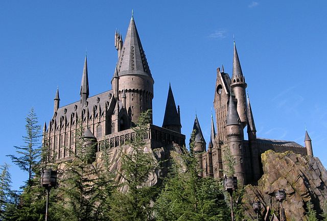 The Wizarding World of Harry Potter in Universal Studios, a Competitor to Disney.